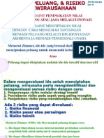 Pertemuan 4 - Ide, Peluang & Risiko Wirausaha