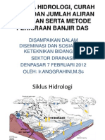 Analisa Hidrologi, Curah Hujan Dan Jumlah Aliran Denpasar 7 - 2 2012
