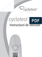 Instructiuni Cyclotest Lady