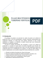 III. FLUJO MULTIFÁSICO EN TUBERÍAS VERTICALES