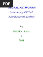 Introduction to neural networks using matlab 6.0