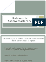 Medicamente Antimicobacteriene