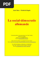Social-Democratie Allemande - Marx Engels