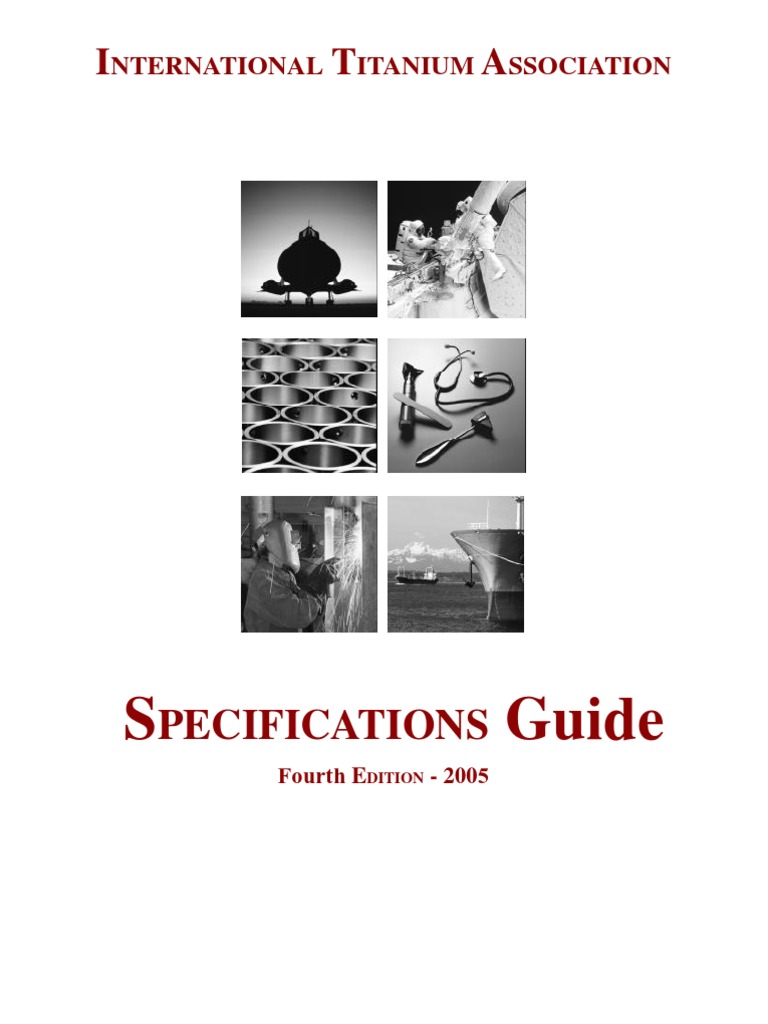 Titanium Book From Org PDF PDF Titanium Ultimate Tensile Strength