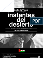 Exposición Fotográfica "Instantes del Desierto", de Serlinda Vigara