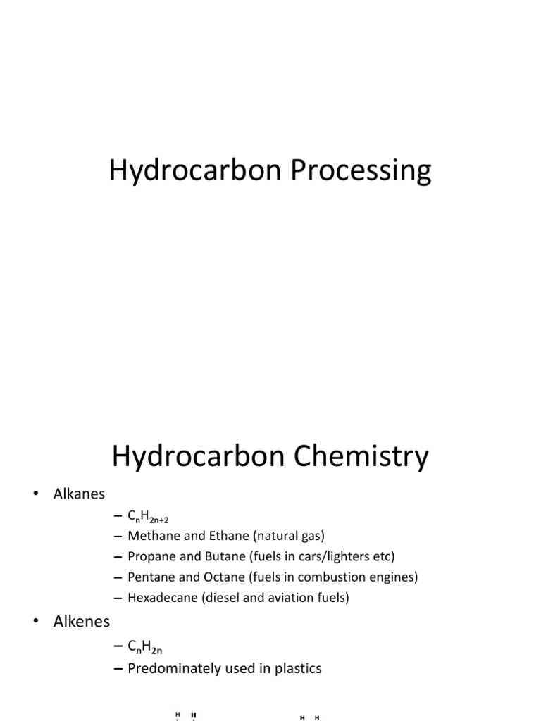 Overview of Hydrocarbon Processing | PDF | Petroleum Reservoir ...