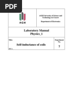 Laboratory Manual Physics - 1: AGH University of Science and Technology in Cracow Department of Electronics