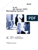 Planning an Exchange 2003 Messaging System