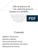 Desarrollo de Practicas de Laboratorio de Control de Procesos Basadas en Labview