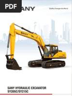 Sany Excavators SY215C