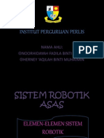Elemen-Elemen Sistem Robotik
