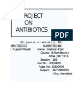 This Term Paper Is On The Topic of Antibiotics