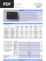 LU-5-R Relay Pinout and Specs | PDF | Alternating Current | Relay