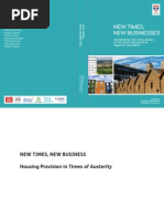 Social Housing Provision in Times of Austerity
