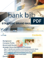 Strategic Branding of Bank BJB 