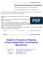 Adaptive Frequency Hopping