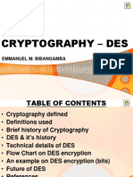 Cryptography - DeS