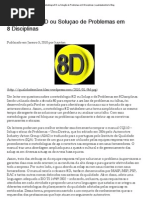 Qualidadeonline - Metodologia 8 D ou Solução de Problemas em 8 Disciplinas