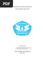 Download LAPORAN WAWANCARA by Irul Tjah Kry SN138496989 doc pdf