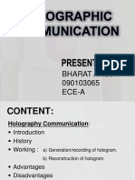 Communication Holography-By Bharat