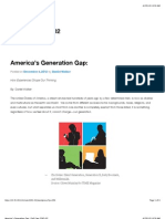 America’s Generation Gap