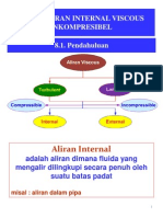 Aliran Viscous Incompresible Total