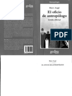 Augé Marc - El oficio de antropólogo - ISBN 978-84-9784-192-4