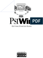 Psion Windows Manual