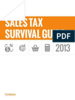 Sales Tax Survival Guide 2013