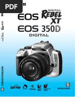 Download Manual Oficial Canon EOS Digital Rebel XT EOS 350D Digital Es by HERODOTO2 SN13851449 doc pdf
