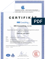 IBR / Certifikát ISO 9001