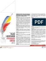 Bases Premio Libertador 2012 PDF
