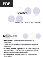 Phonetics and Phonology Chapter 3