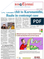 Times Chennai, E-Paper, April 01, 2009