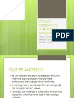 Sistema Opertaivo Android y Symbian
