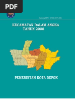 Download Kecamatan Dalam Angka 2008 - Kota Depok by Kermit The Frog SN138548265 doc pdf