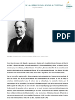 Franz Boas Padre Antropología Cultural