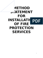 18376353 Work Method Statement for Fire Protection