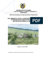 Guia Ambiental Adecuacion Tierra DISTRITOS de RIEGO