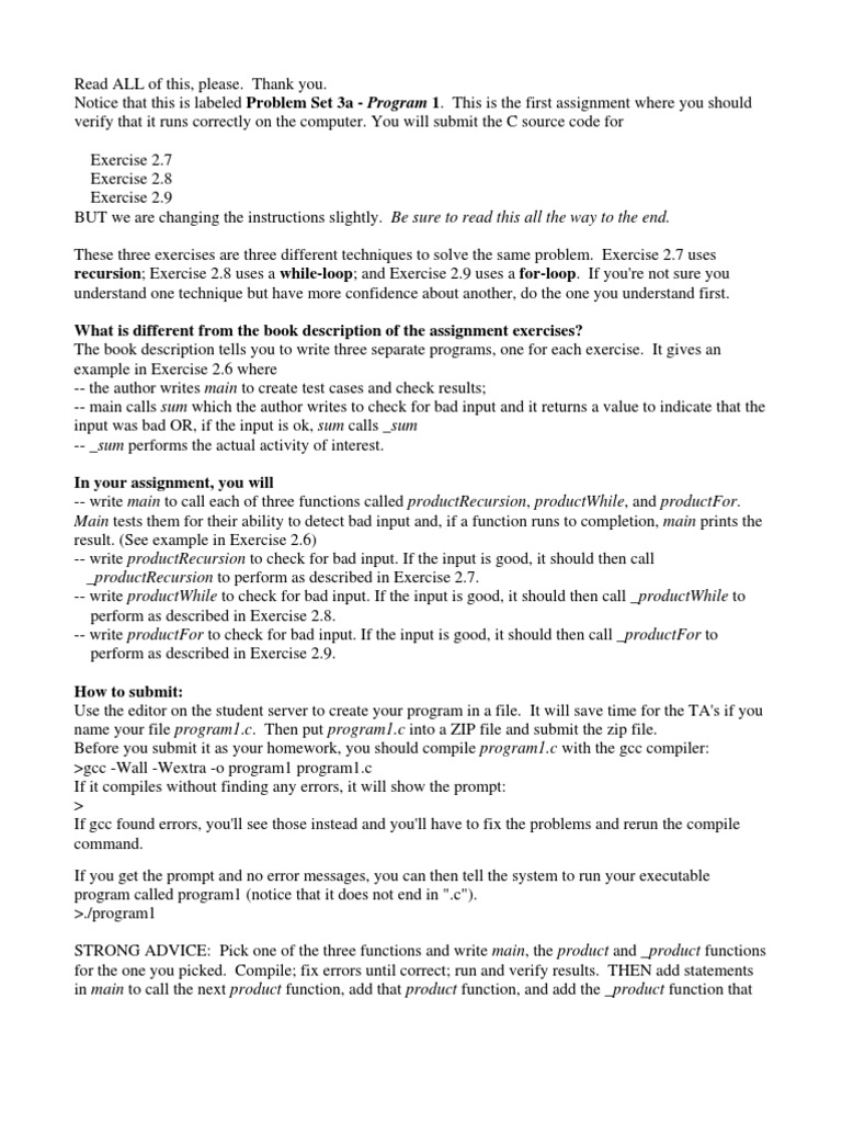 Intro To C Programming Ucf