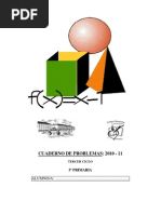 PROBLEMAS PARA 5º DE PRIMARIA