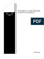A Guide To Local Services: in Narcotics Anonymous