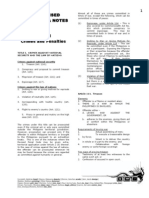 Revised Ortega Notes Book II Crimes and Penalties