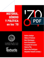 Andújar, Andrea et al (comps) - Historia, género y política en los 70