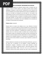 ENSAYO EVALUACIÓN SOBRE LAS LENGUAS INDÍGENAS