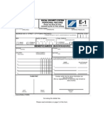 SSS Philipines E1 Form