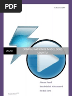 Download Configuration de MySQL Sous Ubuntu by MohammedBenabdallah SN13862042 doc pdf