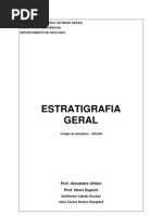 Apostila de Estratigrafia Geral