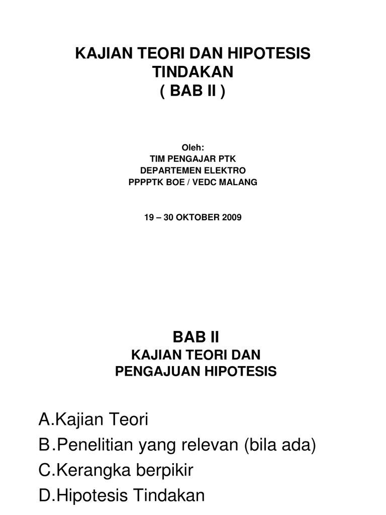 Contoh Penelitian Yang Relevan Dalam Ptk Barisan Contoh
