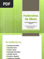 Parâmetros de Libras